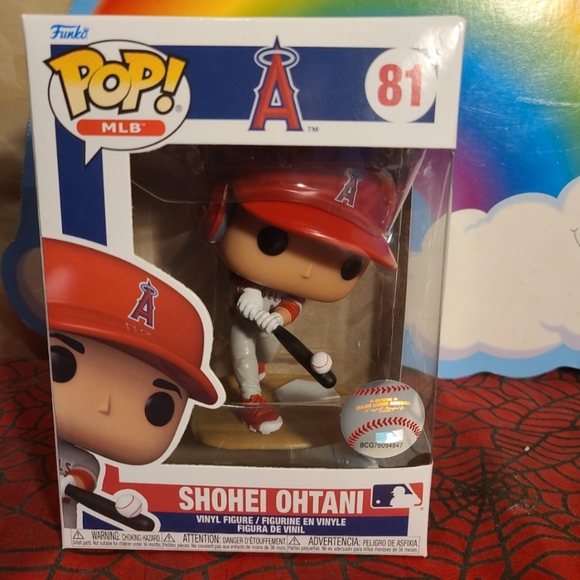 Toys Shohei Ohtani La Angels Mlb 81 Funko Pop 2 Position Playerrarefz